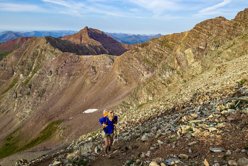 Me, nearing the top of those 2,800 Feet. Photo by my climbing partner Luis.